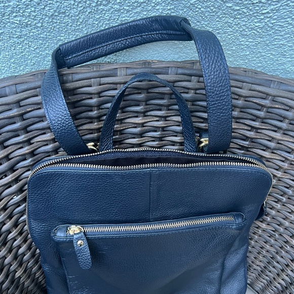 L.Credi Leather Backpack/Tote main image 5